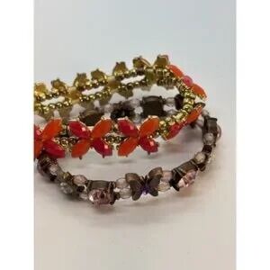Chic Butterfly Charm Bracelet Set
